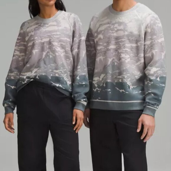 lululemon lab Textured Jacquard Sweater Unisex Limited Edition Soft Heavy - Picture 1 of 15